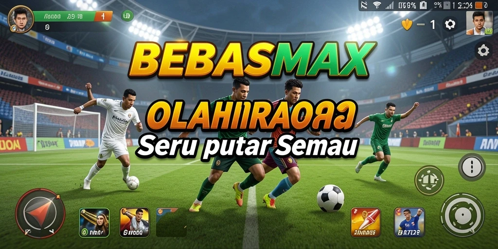 Tampilan seru dari gameplay BEBASMAX yang mendebarkan.