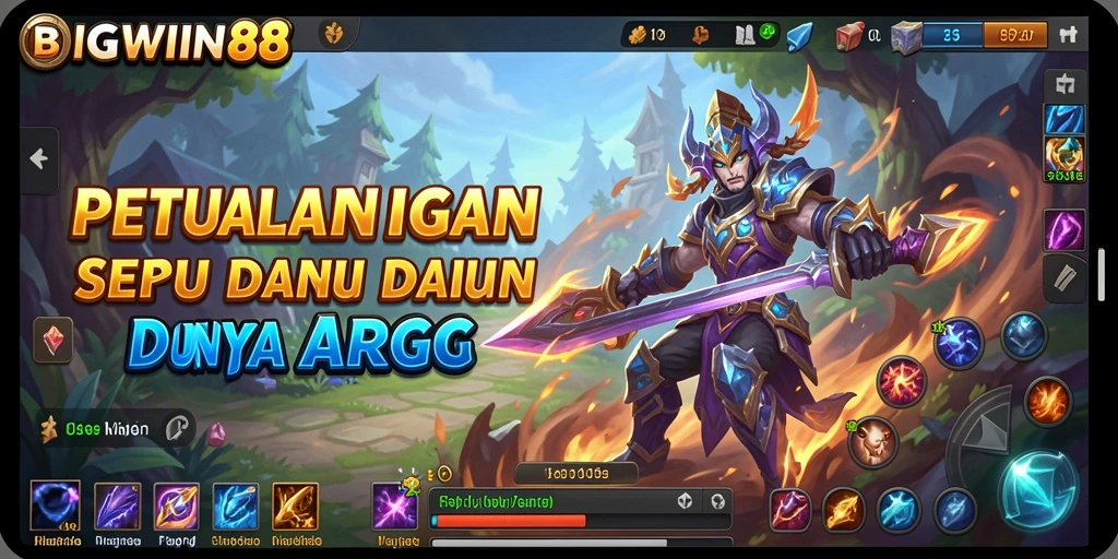 Tangkapan layar menampilkan aksi seru dalam game ARPG BIGWIN88.