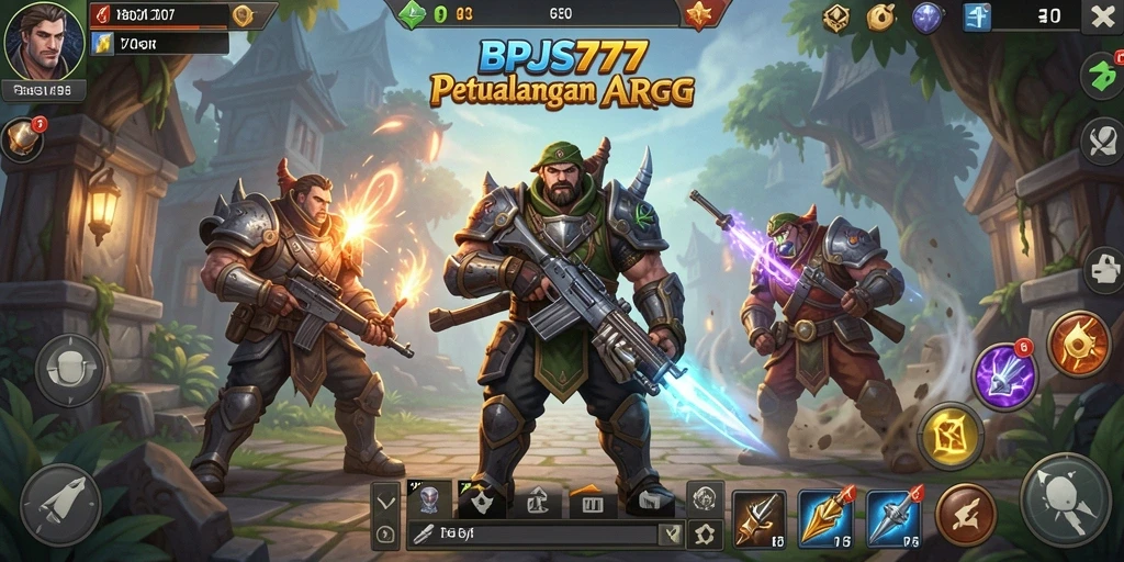Tampilan menarik dari gameplay ARPG yang penuh aksi.