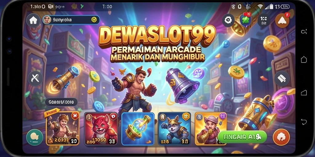 Screenshot permainan DEWASLOT99 menunjukkan gameplay menarik dan seru.