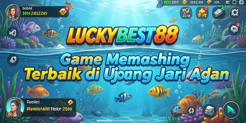 Tampilan gameplay LUCKYBEST88 dengan aksi memancing yang menarik.