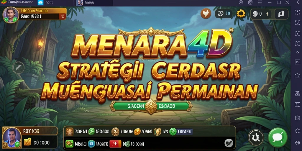 Screenshot menampilkan gameplay intens dalam MENARA4D yang mendebarkan.