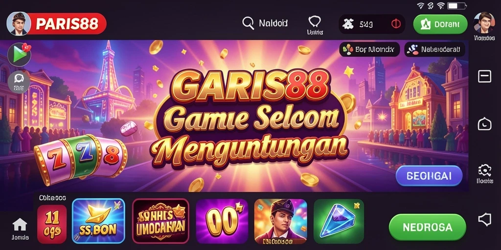 Tampilan permainan Slot yang menarik di PARIS88 dengan grafis yang memukau.