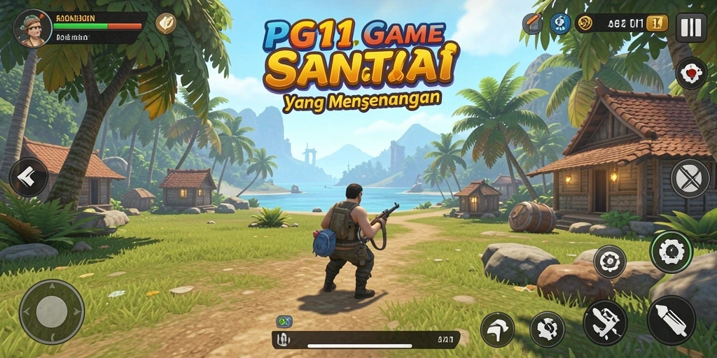 Gameplay PG11 yang ceria dan mengasyikkan.