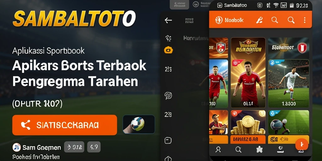 Tampilan gameplay aplikasi Sportsbook SAMBALTOTO yang menarik.
