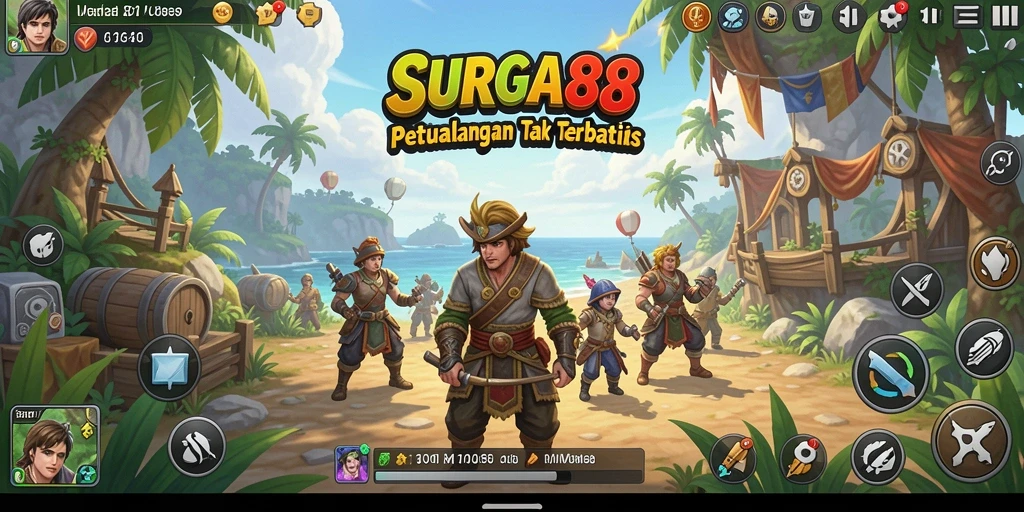 Gameplay seru dalam dunia terbuka yang luas dan menantang.