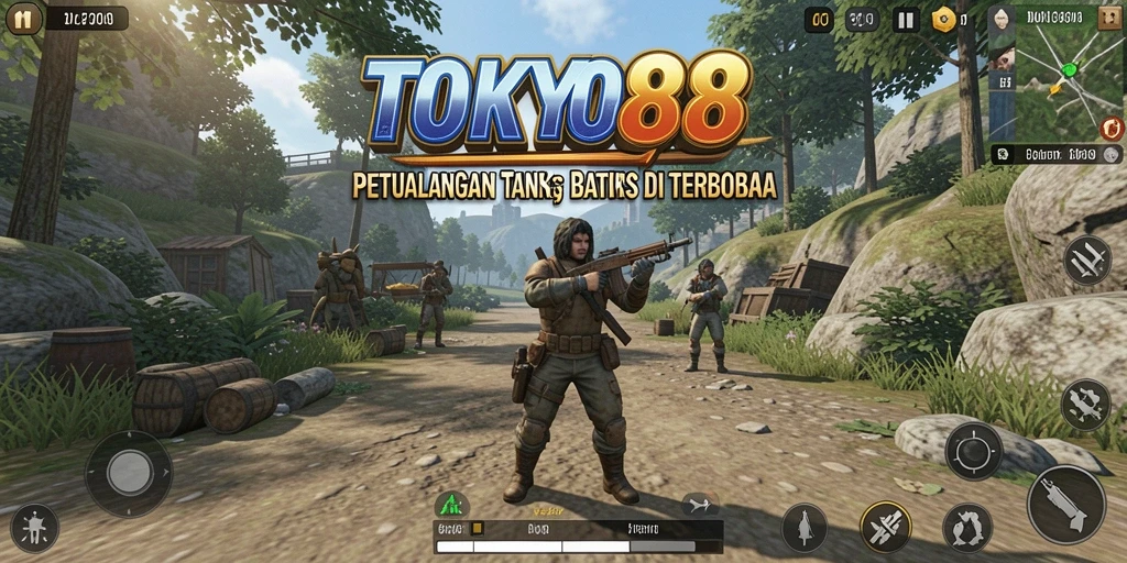 Tangkapan layar menunjukkan suasana gameplay Open World yang seru.