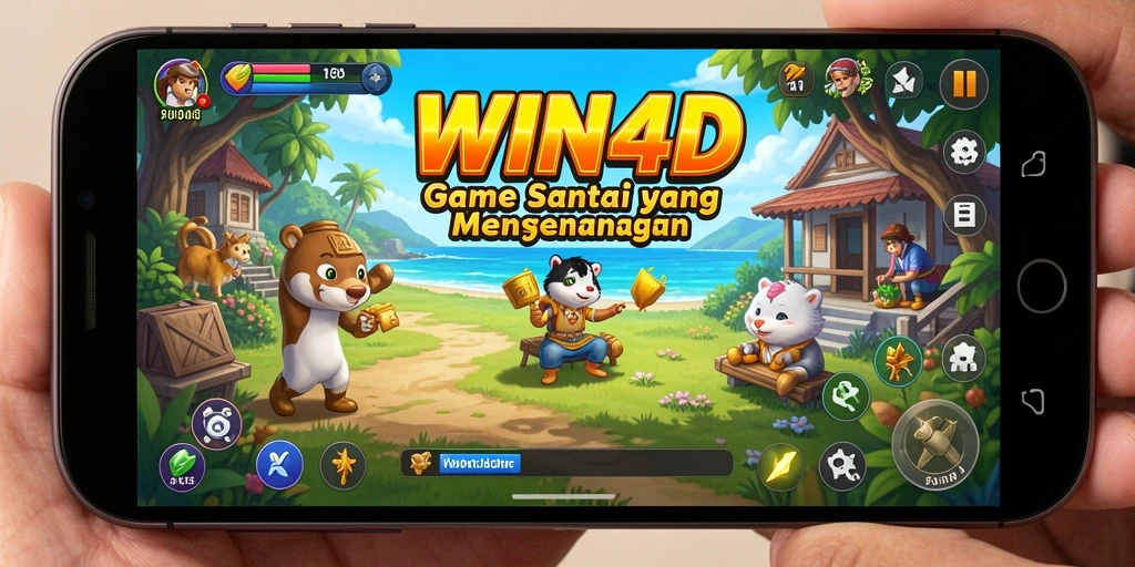 Screenshot gameplay <strong>WIN4D</strong> yang menunjukkan keseruan bermain game Casual.