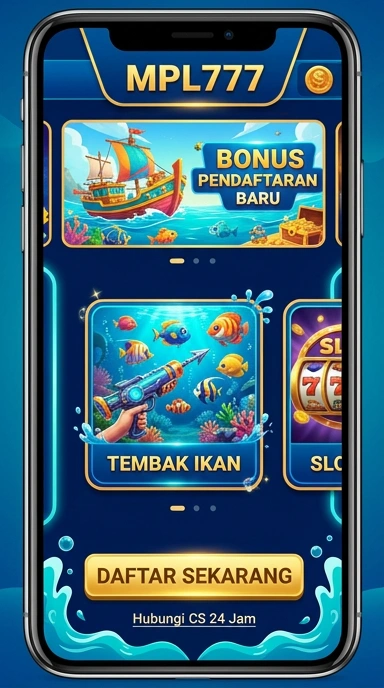 Tampilan utama aplikasi mpl777 dengan berbagai pilihan aplikasi.