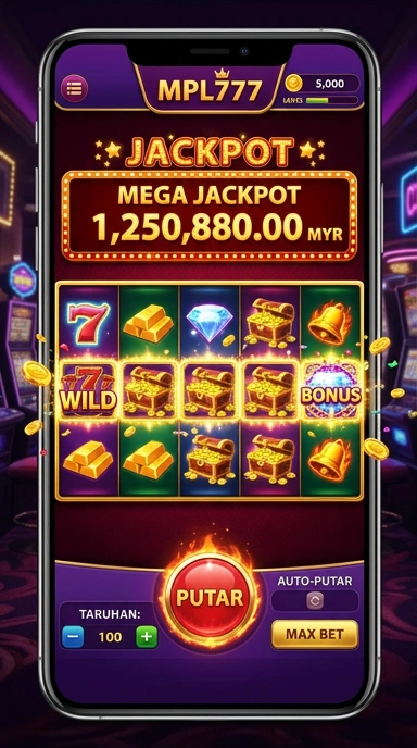 Skrin unduh aplikasi di mpl777 yang mudah digunakan.